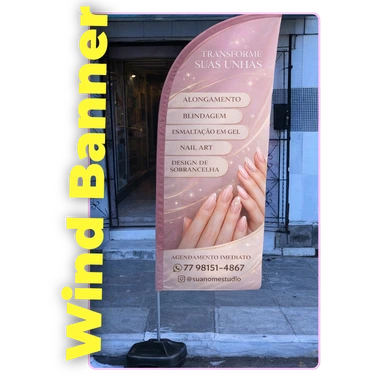 Imagem do bonus com templates de wind banner.